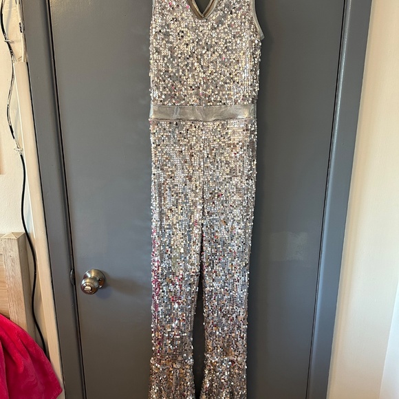 Weissman Showtime Costume Silver Medium Adult - Picture 6 of 8